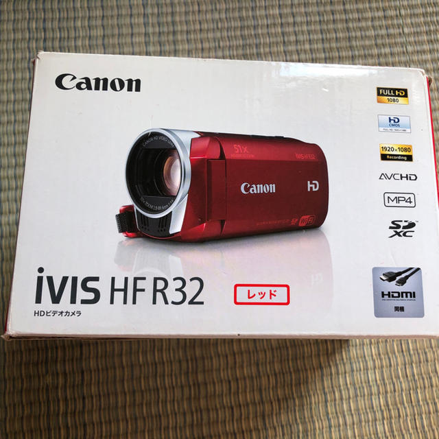 値下げ↓ホームビデオカメラ　Canon IVIS HF R32RD