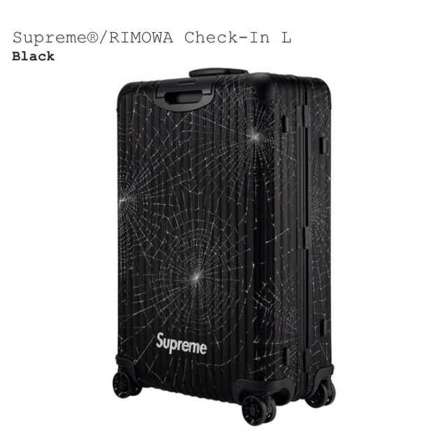 Supreme(シュプリーム)のall in様専用 本日発送可 supreme  rimowa 86L メンズのバッグ(トラベルバッグ/スーツケース)の商品写真