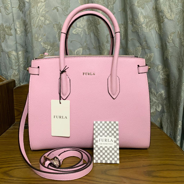 FURLA色フルラ   PIN  S  トートバッグ