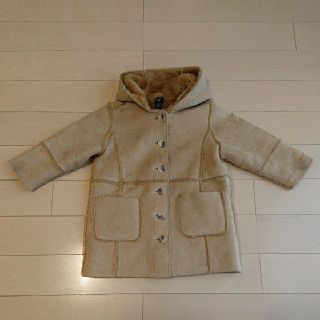 ギャップ(GAP)のyu-mam様専用 美品 GAP ムートンコート 90 100 キッズ(コート)