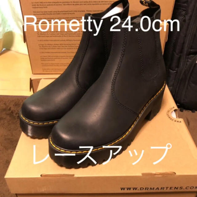 新品 Dr.martens サイドゴアブーツ rometty UK5 ヒール