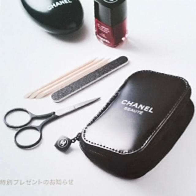 CHANEL(シャネル)のCHANEL 限定　ノベルティ　ネイルケアキット コスメ/美容のネイル(ネイルケア)の商品写真