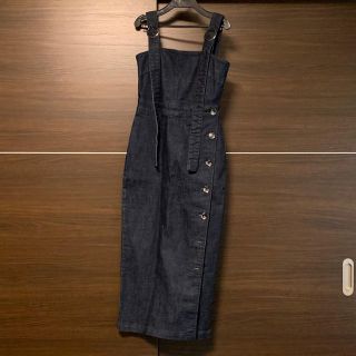 ジルスチュアート(JILLSTUART)のjill jean リンタイトデニムワンピース(ひざ丈ワンピース)