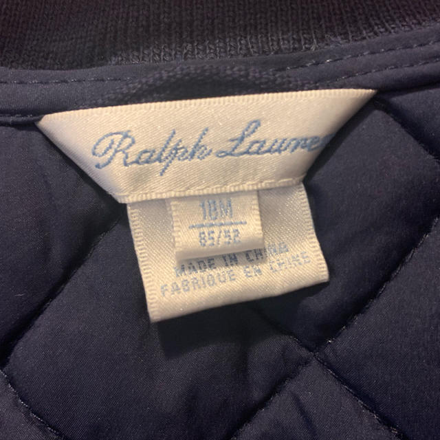 Ralph Lauren(ラルフローレン)のRalph Lauren ベスト キッズ/ベビー/マタニティのベビー服(~85cm)(ジャケット/コート)の商品写真