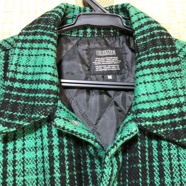 CRIMIE(クライミー)のCRIMIE◆クライミー  ウール/Green/チェック メンズのジャケット/アウター(その他)の商品写真