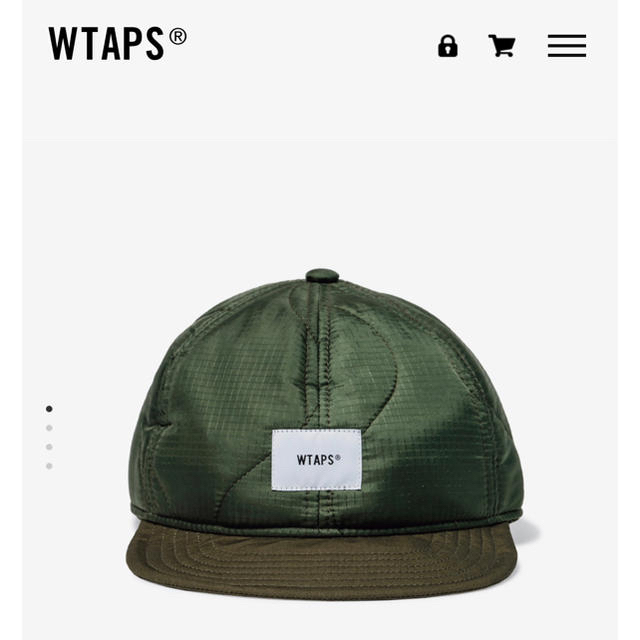 メンズW)TAPS ダブルタップス CAP. NYLON. RIPSTOP OLIVE