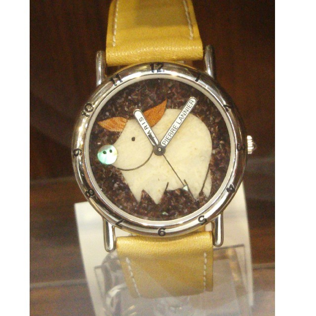 Pierre Lannier(ピエールラニエ)のPierre lannier腕時計ぶたさん レディースのファッション小物(腕時計)の商品写真