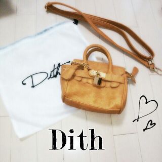 ディス(Dith)の2wayミニバッグ♡新品(ショルダーバッグ)