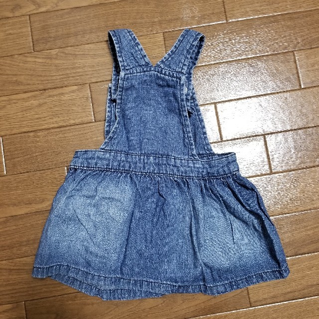 babyGAP(ベビーギャップ)のbabyGAP　デニムワンピース キッズ/ベビー/マタニティのベビー服(~85cm)(ワンピース)の商品写真