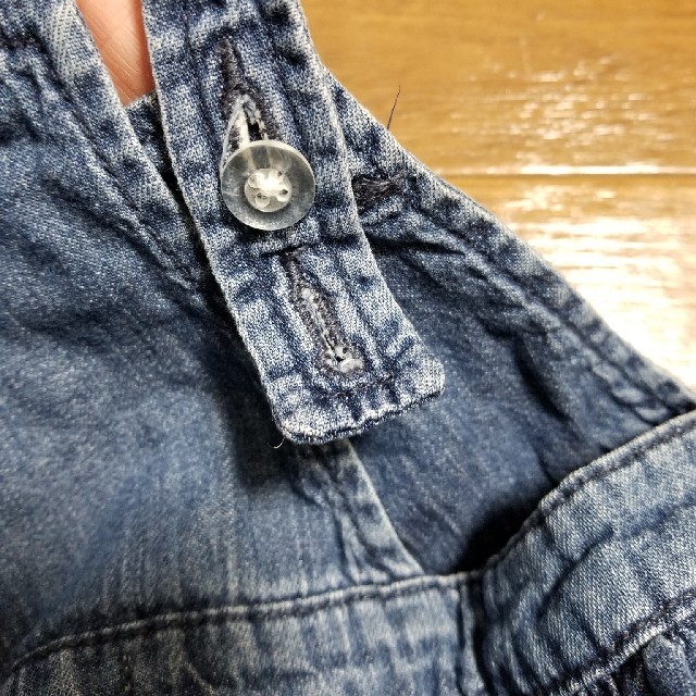 babyGAP(ベビーギャップ)のbabyGAP　デニムワンピース キッズ/ベビー/マタニティのベビー服(~85cm)(ワンピース)の商品写真