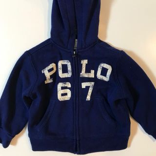 ポロラルフローレン(POLO RALPH LAUREN)のポロ　ラルフローレン　パーカー 75㎝　アウター　ベビー服(トレーナー)