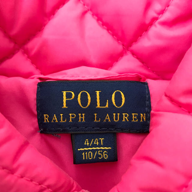 POLO RALPH LAUREN(ポロラルフローレン)のpolo ラルフローレン kids ダウン キッズ/ベビー/マタニティのキッズ服女の子用(90cm~)(ジャケット/上着)の商品写真