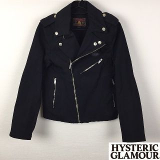 ヒステリックグラマー(HYSTERIC GLAMOUR)の美品 ヒステリックグラマー ライダースジャケット レディース スエード生地(ライダースジャケット)