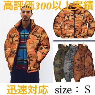 supreme リフレクティブ カモ ダウンジャケット