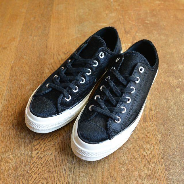 CONVERSE(コンバース)の送料込み コンバース チャックテイラー ハラコ US6 / 24.5cm レディースの靴/シューズ(スニーカー)の商品写真