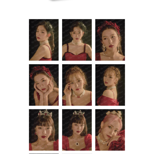 velvet(ベルベット)のRedVelvet LaRouge公式グッズポスカアイリン エンタメ/ホビーのCD(K-POP/アジア)の商品写真