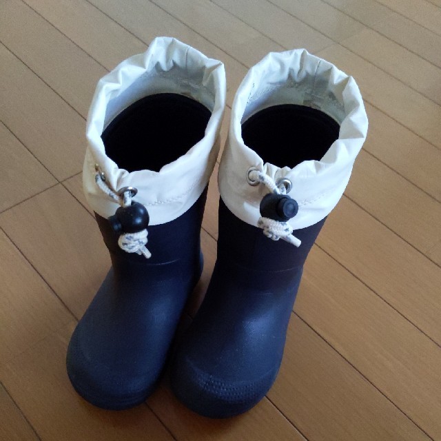 MUJI (無印良品)(ムジルシリョウヒン)のさゆママ様　専用　無印良品　レインブーツ　15-16センチ キッズ/ベビー/マタニティのキッズ靴/シューズ(15cm~)(長靴/レインシューズ)の商品写真