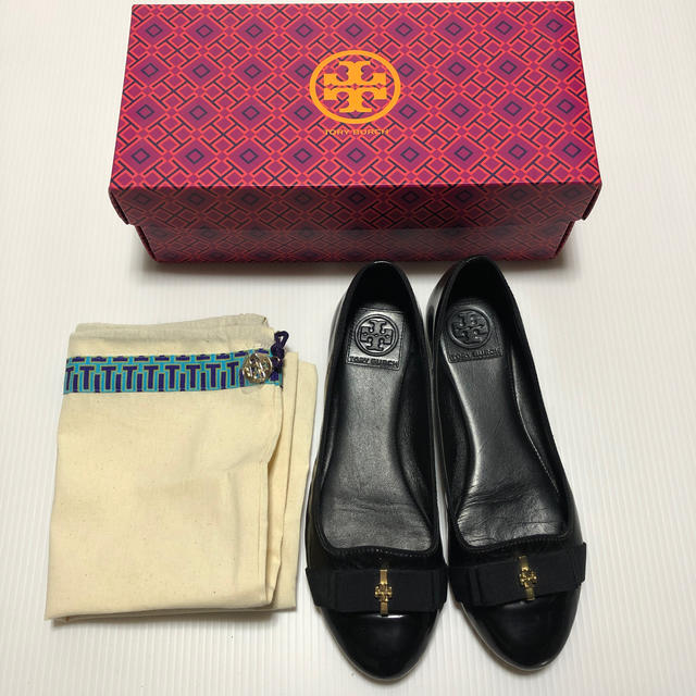 TORY BURCH♡エナメル　フラットシューズ