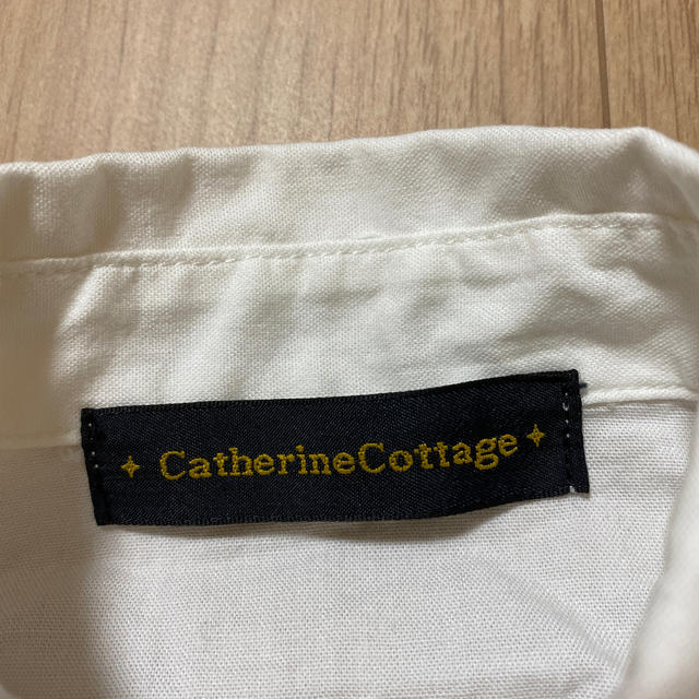 Catherine Cottage(キャサリンコテージ)の白シャツフォーマル　80 キッズ/ベビー/マタニティのベビー服(~85cm)(セレモニードレス/スーツ)の商品写真