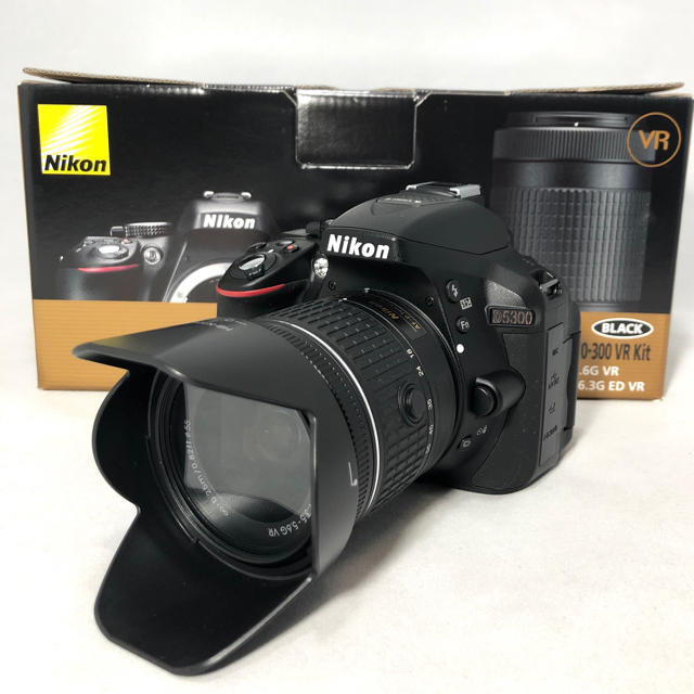 [Mint SC:8369(8%)] Nikon D5300 24.2MP DSLR w/AF-P DX 18-55mm from Japan  #1798