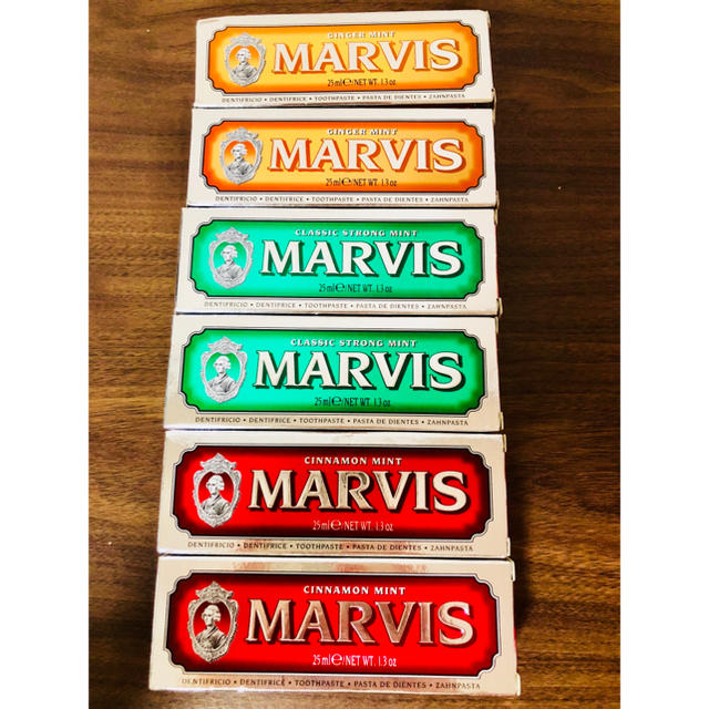 MARVIS(マービス)のマービス 6個 コスメ/美容のオーラルケア(歯磨き粉)の商品写真