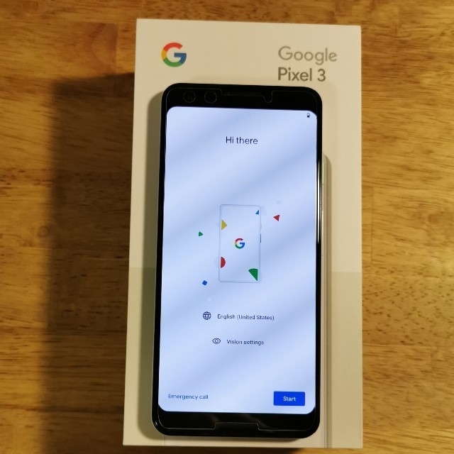 PIXEL3 SIMフリー 美品 スマホ/家電/カメラのスマートフォン/携帯電話(スマートフォン本体)の商品写真