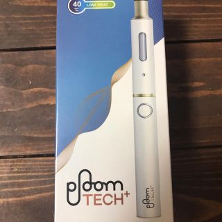 プルームテック(PloomTECH)のploom tech plus 白 新品未使用(タバコグッズ)