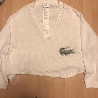 アンユーズド(UNUSED)のDoublet 3D PATCH KNIT PULLOVER(ニット/セーター)