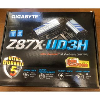 GIGABYTE Z87X-UD3H LGA1150 8GB MEM(PCパーツ)