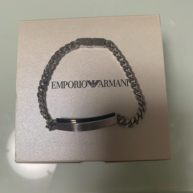 Emporio Armani(エンポリオアルマーニ)のemporio armani アルマーニ　ブレスレット メンズのアクセサリー(ブレスレット)の商品写真