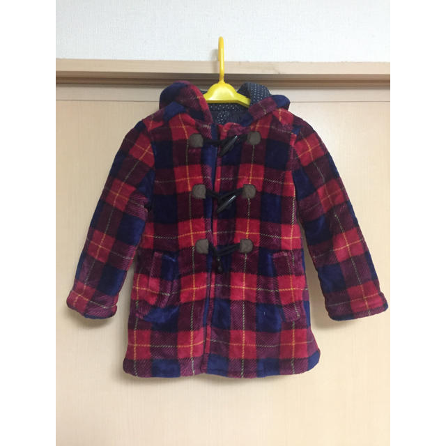 hakka kids(ハッカキッズ)のハッカキッズ ダッフルコート 110 キッズ/ベビー/マタニティのキッズ服女の子用(90cm~)(ジャケット/上着)の商品写真