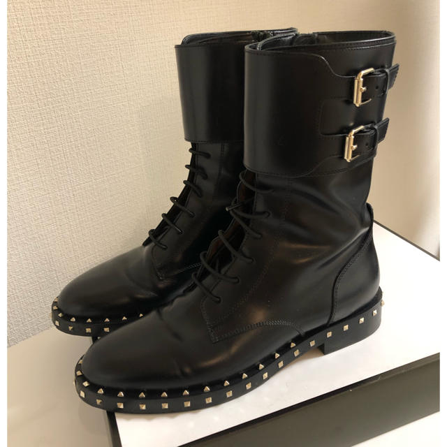 Emily様専用 valentino コンバットブーツ【35】 - www.glycoala.com