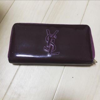 サンローラン(Saint Laurent)のYSL /  エナメル　長財布(財布)