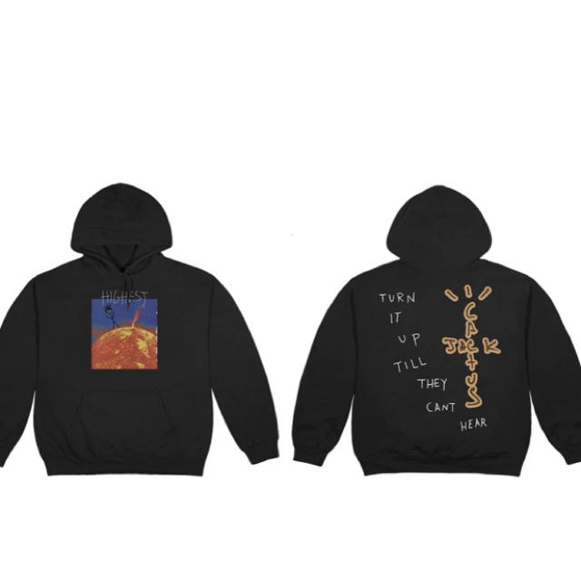 TRAVIS SCOTT HITR SUN HOODIE