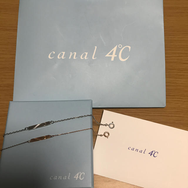 canal４℃(カナルヨンドシー)のcanal 4℃  ペア　ブレスレット レディースのアクセサリー(ブレスレット/バングル)の商品写真