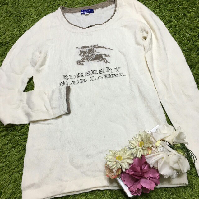 BURBERRY BLUE LABEL(バーバリーブルーレーベル)のちゃこ4272様専用　お値引き レディースのトップス(ニット/セーター)の商品写真