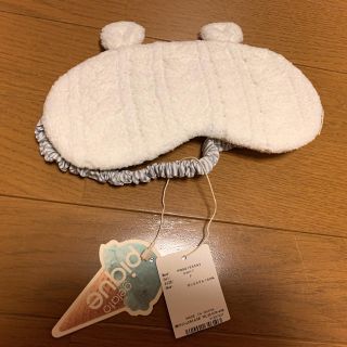 ジェラートピケ(gelato pique)の新品 ジェラピケ gelato pique 白くま アイマスク(その他)