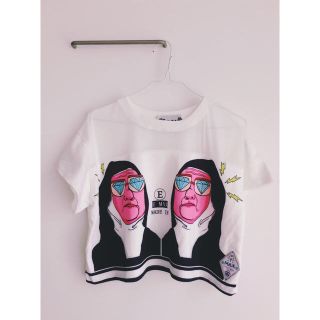 ジョイリッチ(JOYRICH)のシスター２素材トップス。(シャツ/ブラウス(半袖/袖なし))