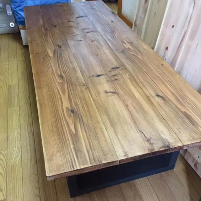 値下げ☆大特価 W180サイズ 無垢材を使ったダイニングローテーブル | フリマアプリ ラクマ
