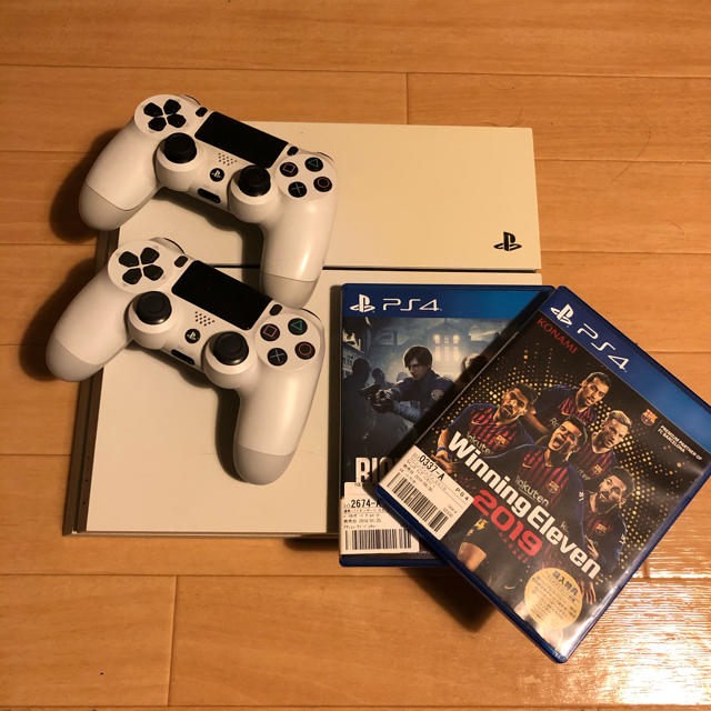 PlayStation4(プレイステーション4)のPlayStation4 箱無し 動作確認済み ホワイト エンタメ/ホビーのゲームソフト/ゲーム機本体(家庭用ゲーム機本体)の商品写真