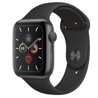 アップルウォッチ(Apple Watch)のApple Watch Series 5 (44mm) ブラック(腕時計(デジタル))