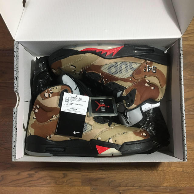 Supreme(シュプリーム)のAIR JORDAN 5 Supreme メンズの靴/シューズ(スニーカー)の商品写真