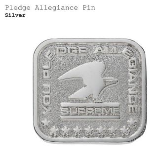 シュプリーム(Supreme)のシュプリーム 19fw week12 Pledge Allegiance pin(その他)