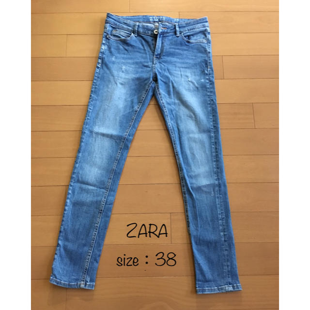 ZARA(ザラ)のZARA デニム ローライズスキニー size 38(EUR) レディースのパンツ(デニム/ジーンズ)の商品写真