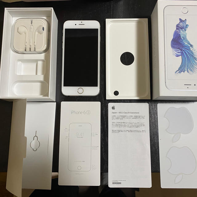 iPhone6s 64gb SIMフリー　シルバー　美品