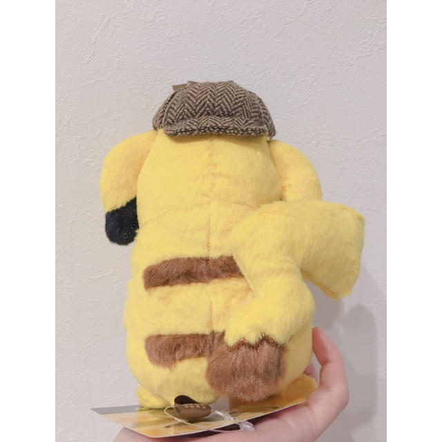 新品タグ付き しわしわピカチュウ ぬいぐるみ 名探偵ピカチュウ 2