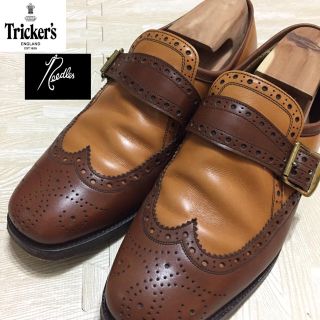 トリッカーズ(Trickers)の美品】Needles × Tricker’s ニードルス別注 シューズ(ドレス/ビジネス)