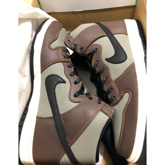 nike SB DUNK HIGH PRO baroque brown