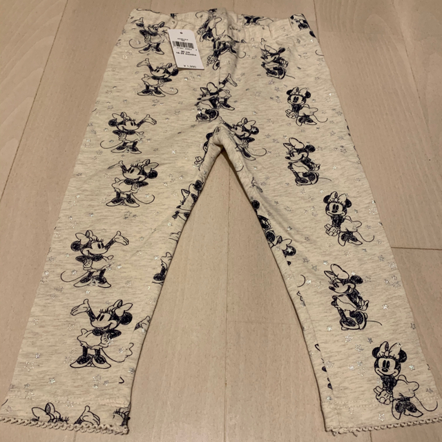 GAP(ギャップ)のGAP レギンス　ミニーマウス キッズ/ベビー/マタニティのキッズ服女の子用(90cm~)(パンツ/スパッツ)の商品写真