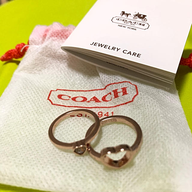 COACH(コーチ)のcoach リング レディースのアクセサリー(リング(指輪))の商品写真